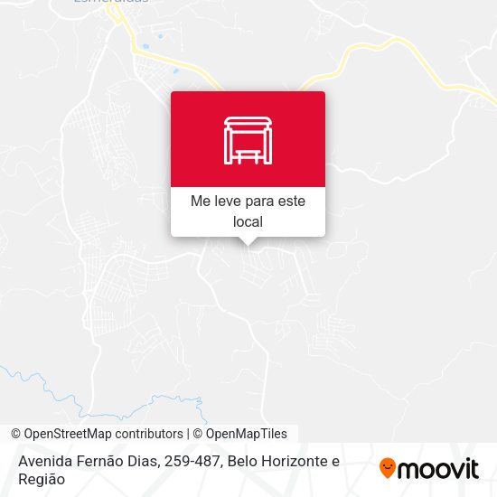Avenida Fernão Dias, 259-487 mapa