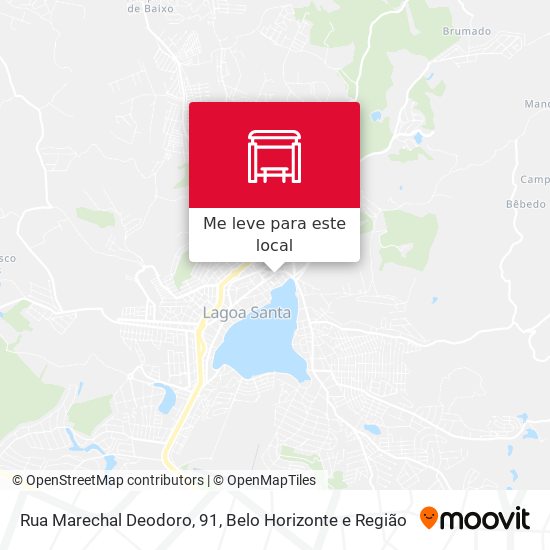 Rua Marechal Deodoro, 91 mapa