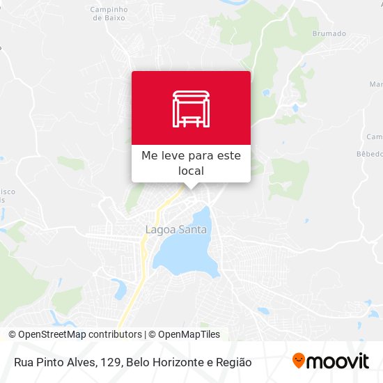 Rua Pinto Alves, 129 mapa