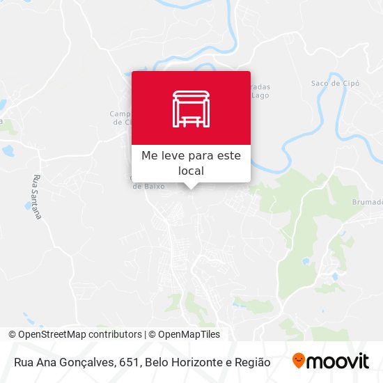 Rua Ana Gonçalves, 651 mapa