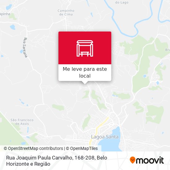 Rua Joaquim Paula Carvalho, 168-208 mapa