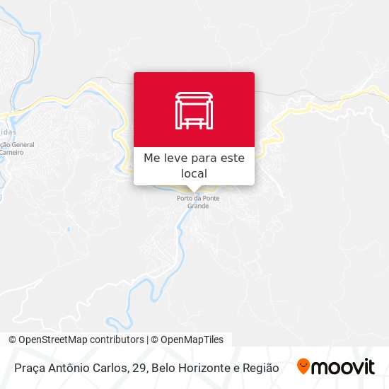 Praça Antônio Carlos, 29 mapa