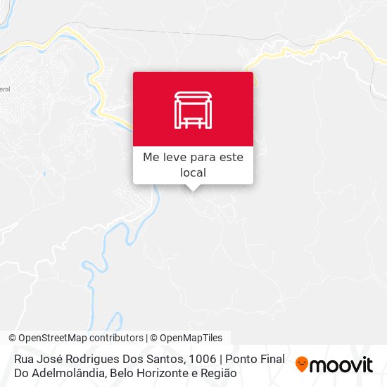 Rua José Rodrigues Dos Santos, 1006 | Ponto Final Do Adelmolândia mapa