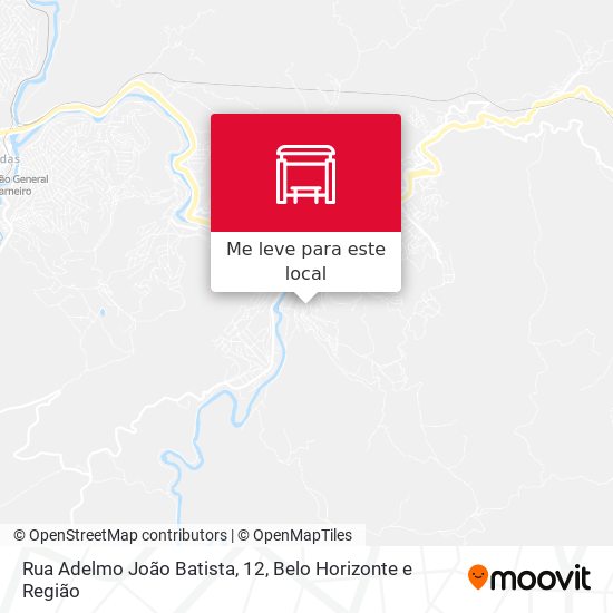 Rua Adelmo João Batista, 12 mapa