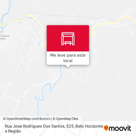 Rua José Rodrigues Dos Santos, 525 mapa