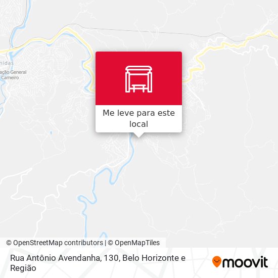 Rua Antônio Avendanha, 130 mapa