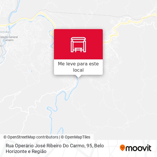 Rua Operário José Ribeiro Do Carmo, 95 mapa