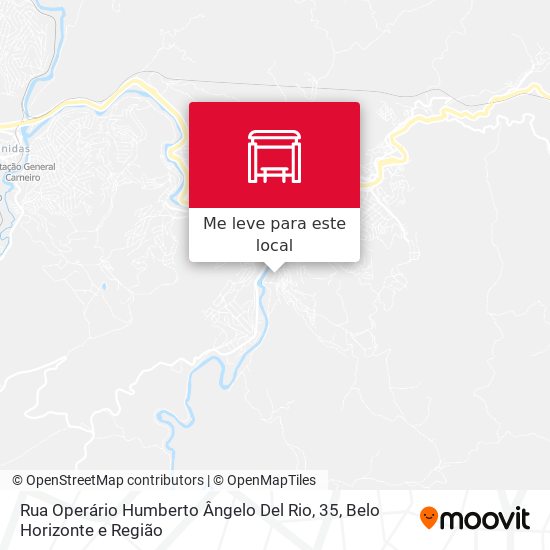 Rua Operário Humberto Ângelo Del Rio, 35 mapa