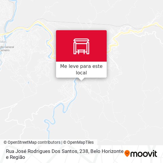 Rua José Rodrigues Dos Santos, 238 mapa