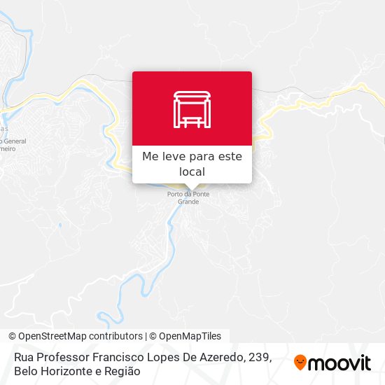 Rua Professor Francisco Lopes De Azeredo, 239 mapa