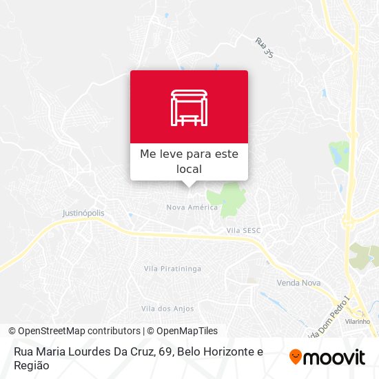 Rua Maria Lourdes Da Cruz, 69 mapa