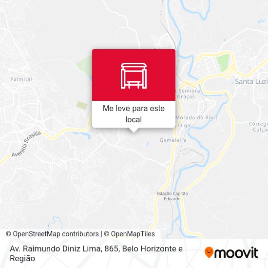 Av. Raimundo Diniz Lima, 865 mapa