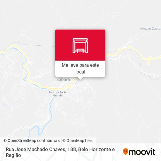 Rua José Machado Chaves, 188 mapa