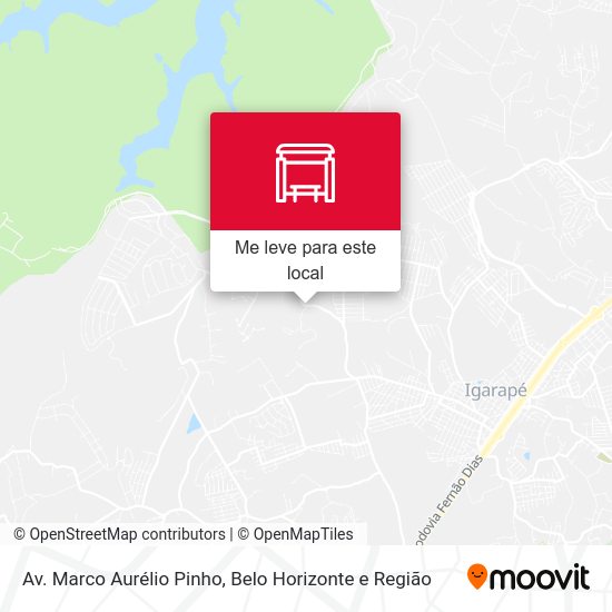 Av. Marco Aurélio Pinho mapa