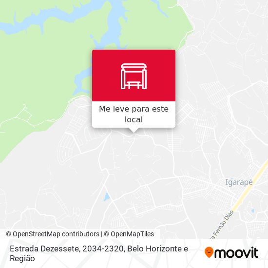 Estrada Dezessete, 2034-2320 mapa