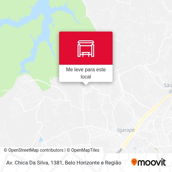 Av. Chica Da Silva, 1381 mapa