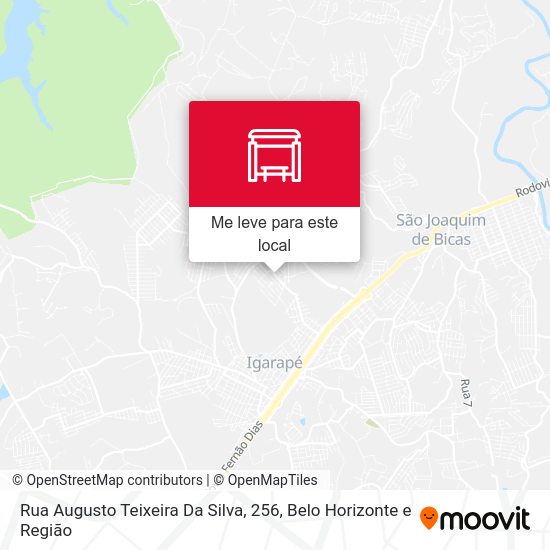 Rua Augusto Teixeira Da Silva, 256 mapa