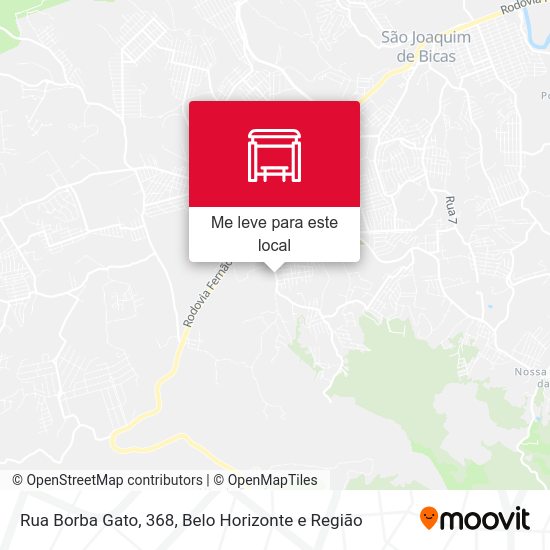 Rua Borba Gato, 368 mapa