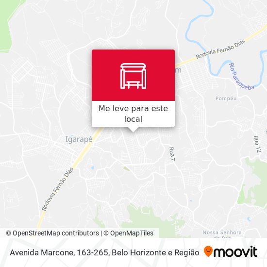 Avenida Marcone, 163-265 mapa