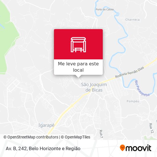 Av. B, 242 mapa