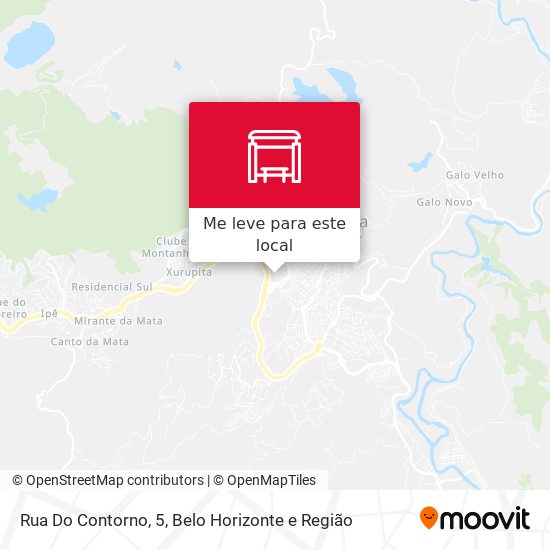 Rua Do Contorno, 5 mapa