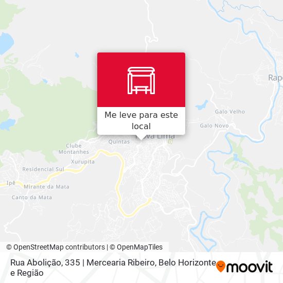 Rua Abolição, 335 | Mercearia Ribeiro mapa