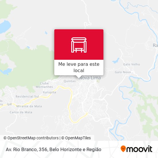 Av. Rio Branco, 356 mapa