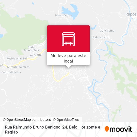 Rua Raimundo Bruno Benigno, 24 mapa