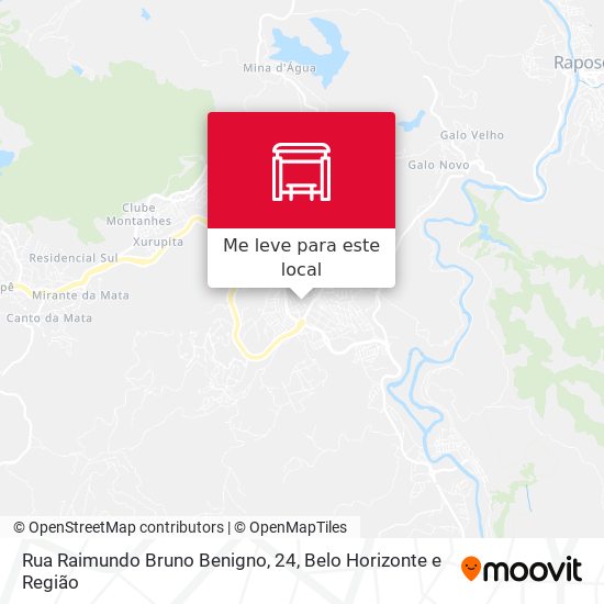 Rua Raimundo Bruno Benigno, 24 mapa