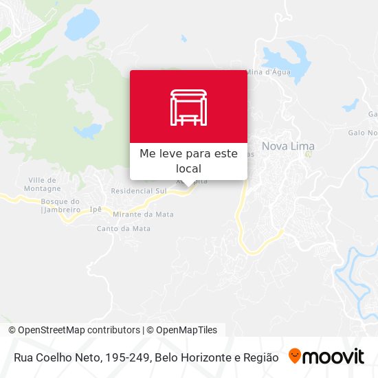 Rua Coelho Neto, 195-249 mapa