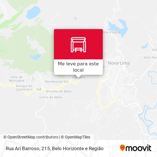 Rua Ari Barroso, 215 mapa