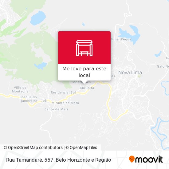 Rua Tamandaré, 557 mapa