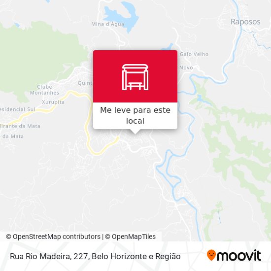 Rua Rio Madeira, 227 mapa