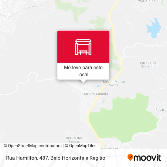 Rua Hamilton, 487 mapa