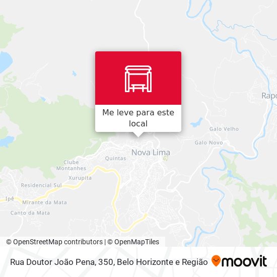 Rua Doutor João Pena, 350 mapa