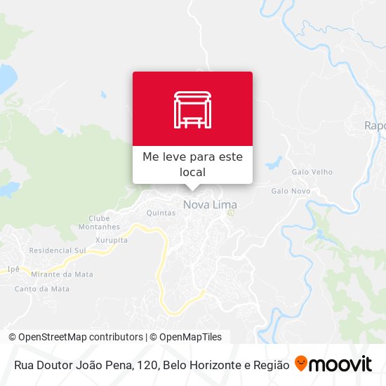 Rua Doutor João Pena, 120 mapa
