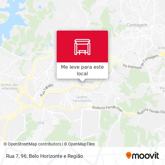 Rua 7, 96 mapa