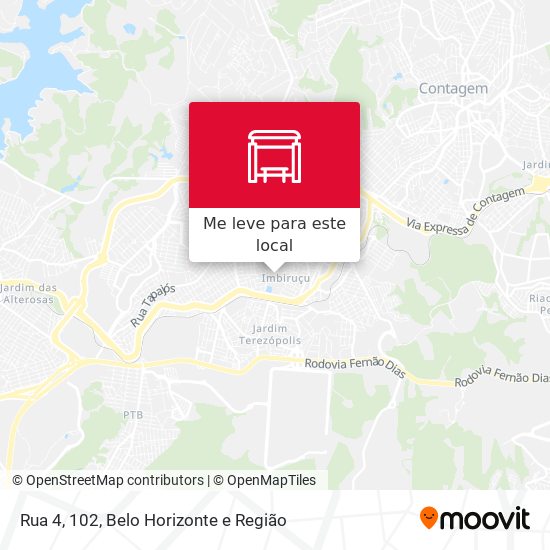 Rua 4, 102 mapa