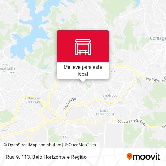Rua 9, 113 mapa