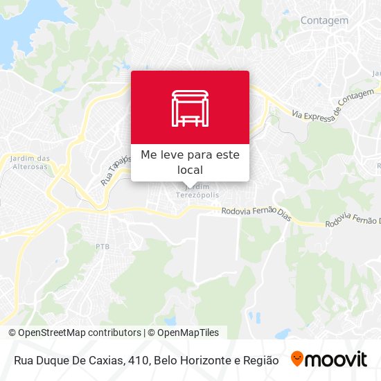 Rua Duque De Caxias, 410 mapa