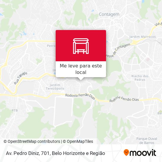 Av. Pedro Diniz, 701 mapa