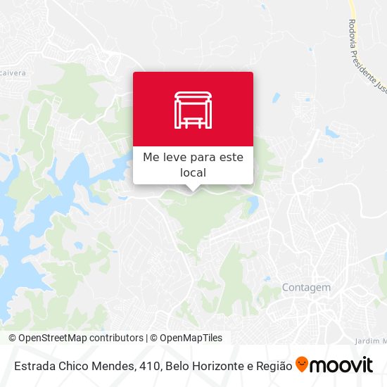 Estrada Chico Mendes, 410 mapa
