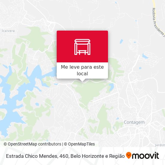 Estrada Chico Mendes, 460 mapa