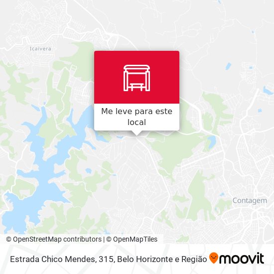 Estrada Chico Mendes, 315 mapa