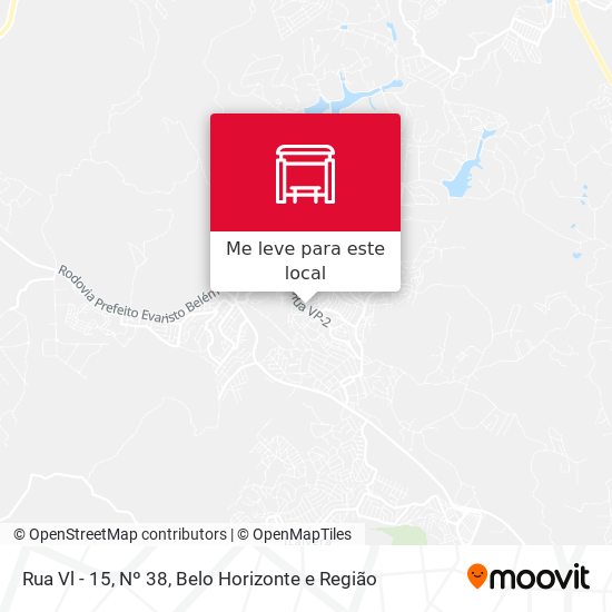 Rua Vl - 15, Nº 38 mapa