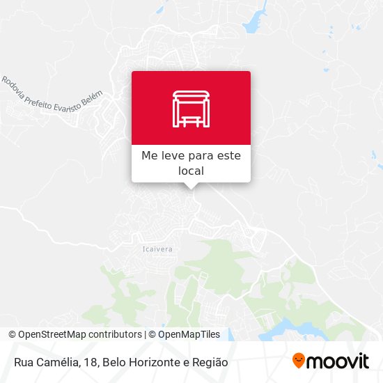 Rua Camélia, 18 mapa