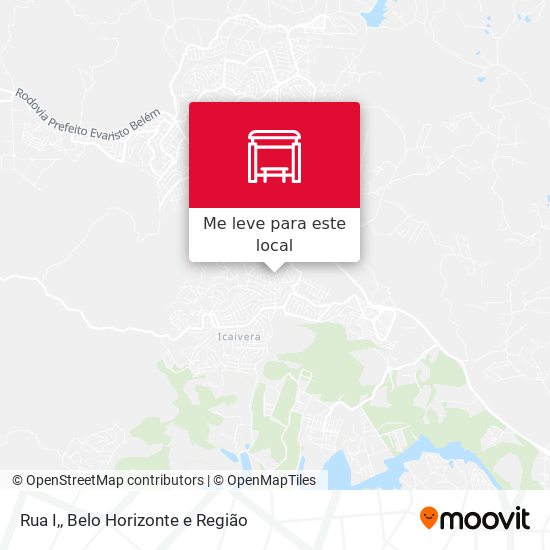 Rua I, mapa