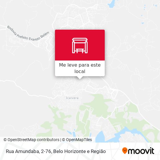 Rua Amundaba, 2-76 mapa