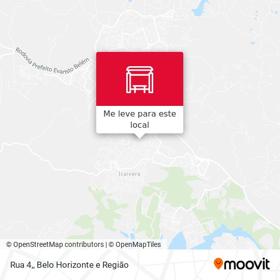 Rua 4, mapa