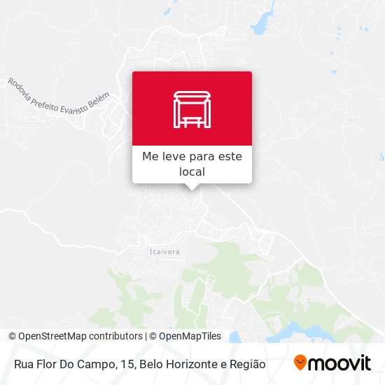 Rua Flor Do Campo, 15 mapa